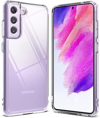 Telefoni ümbris silikoonist Fusion Ultra Back 1 mm sobib Samsung G990 Galaxy S21 FE, läbipaistev цена и информация | Fusion Accessories Бытовая техника и электроника | hansapost.ee