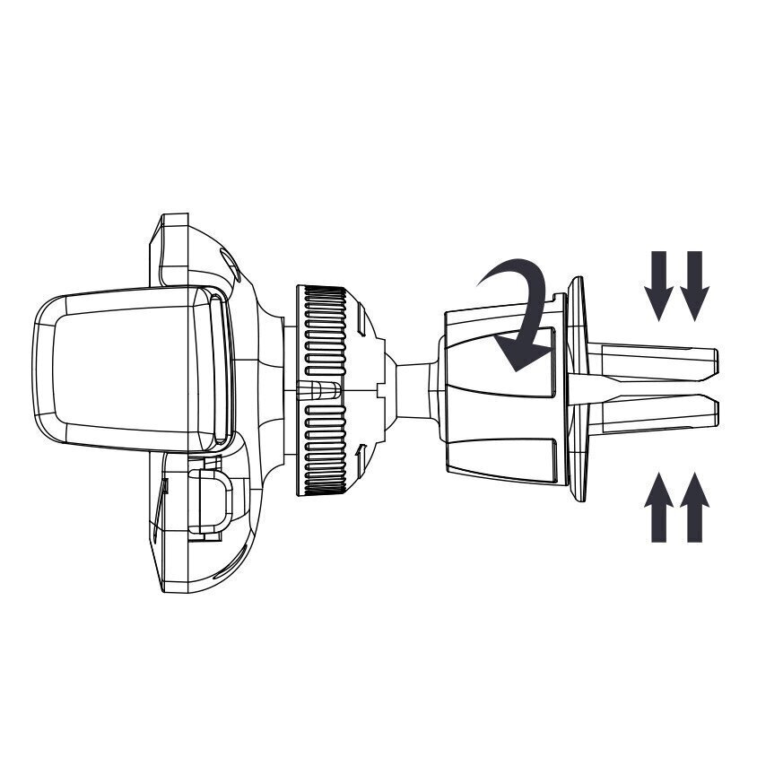 WK Design Car Mount Air Vent Holder WP-U82 hind ja info | Telefonihoidjad | hansapost.ee