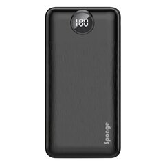 Sponge Energy 20000 Black Power bank hind ja info | Akupangad | hansapost.ee