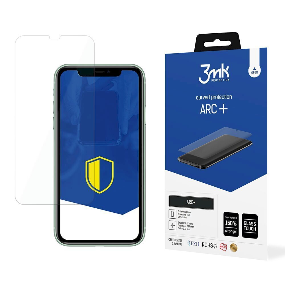 Apple iPhone 11 - 3mk ARC+ screen protector цена | hansapost.ee