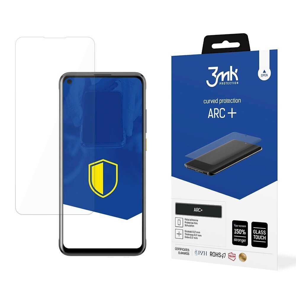 HTC U20 5G - 3mk ARC+ kaitsekile цена и информация | Ekraani kaitseklaasid ja kaitsekiled | hansapost.ee
