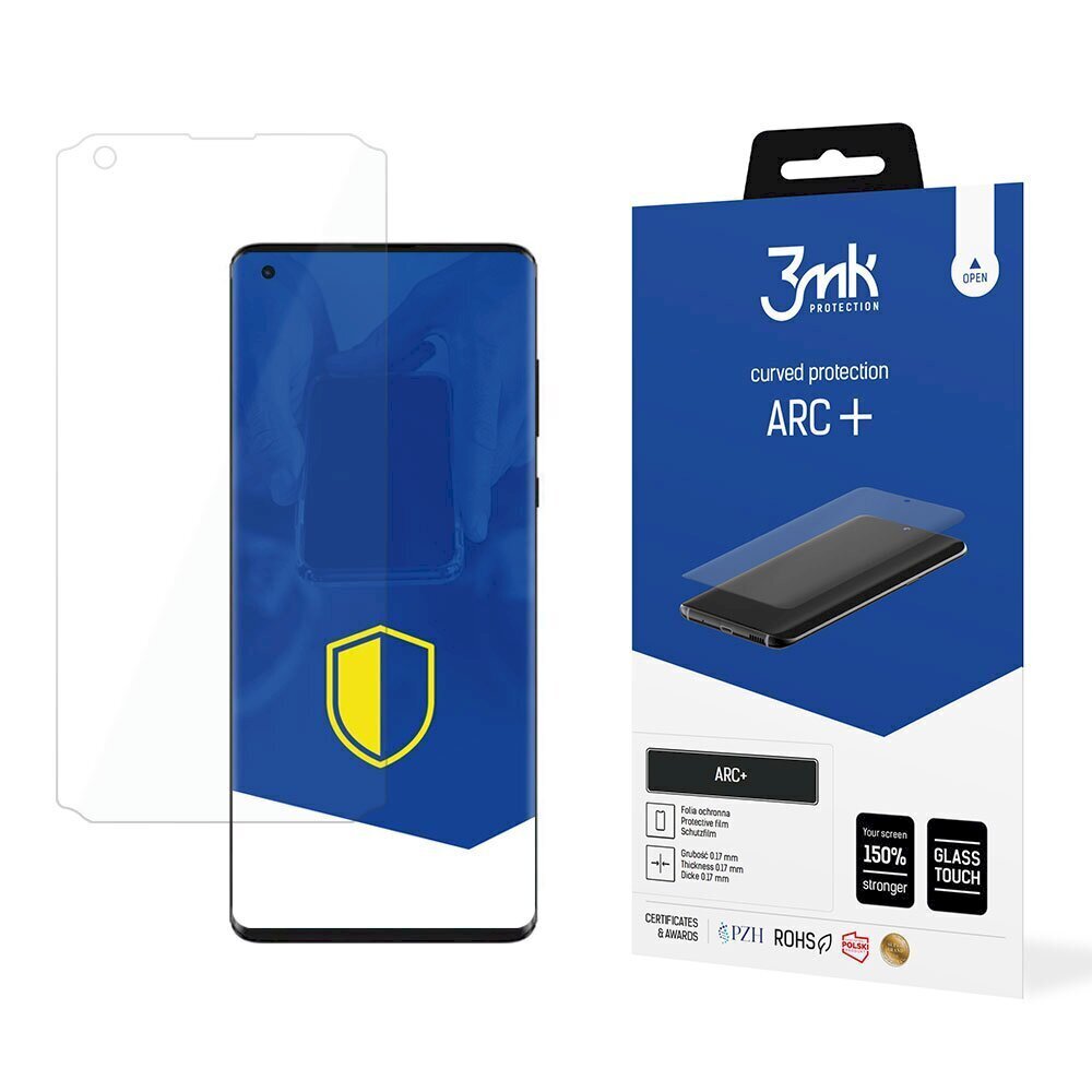 Motorola Edge Plus - 3mk ARC+ kaitsekile цена и информация | Ekraani kaitseklaasid ja kaitsekiled | hansapost.ee