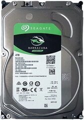 Seagate BarraCuda 4 ТБ, SATA/600 (ST4000DM004) цена и информация | Seagate Компьютерная техника | hansapost.ee