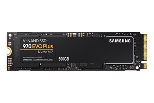 SSD|SAMSUNG|970 Evo Plus|500GB|M.2|PCIE|NVMe|MLC|Write speed 3200 MBytes/sec|Read speed 3500 MBytes/sec|MTBF 1500000 hours|MZ-V7S500BW hind ja info | Sisemised kõvakettad | hansapost.ee