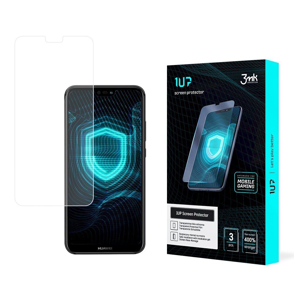 Huawei P20 Lite - 3mk 1UP kaitsekile hind ja info | Ekraani kaitseklaasid ja kaitsekiled | hansapost.ee