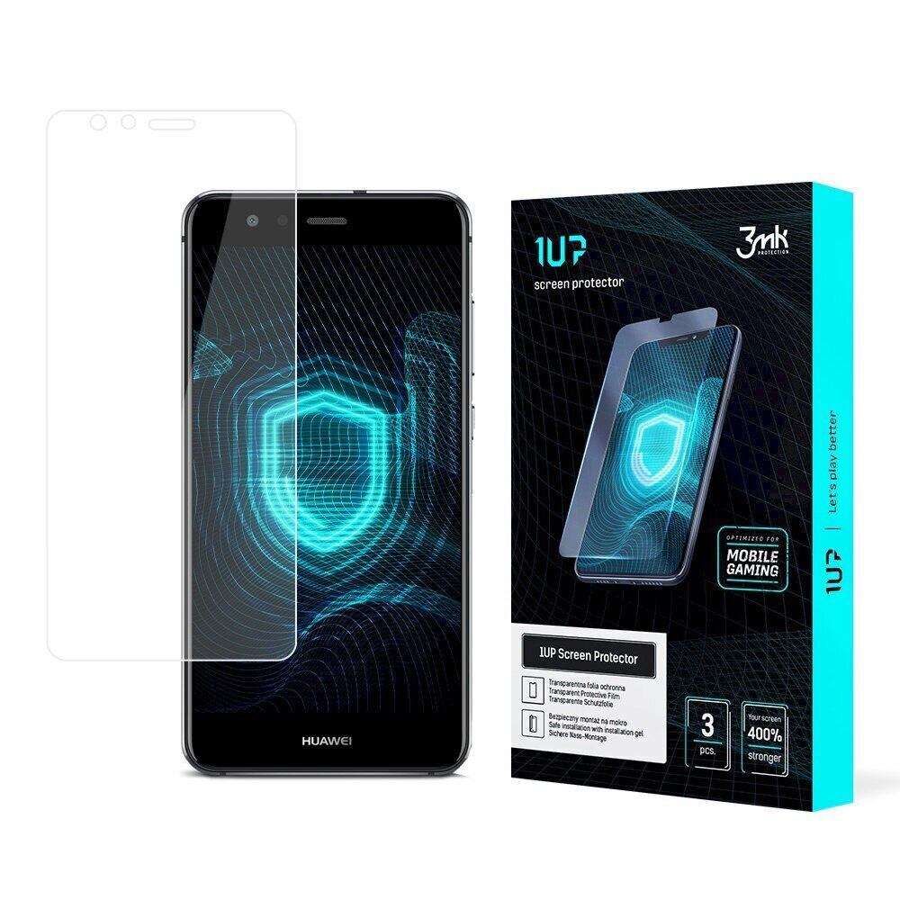 Huawei P10 Lite - 3mk 1UP kaitsekile hind ja info | Ekraani kaitseklaasid ja kaitsekiled | hansapost.ee