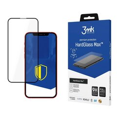 Apple iPhone 13 Black - 3mk HardGlass Max™ kaitsekile hind ja info | Ekraani kaitseklaasid ja kaitsekiled | hansapost.ee