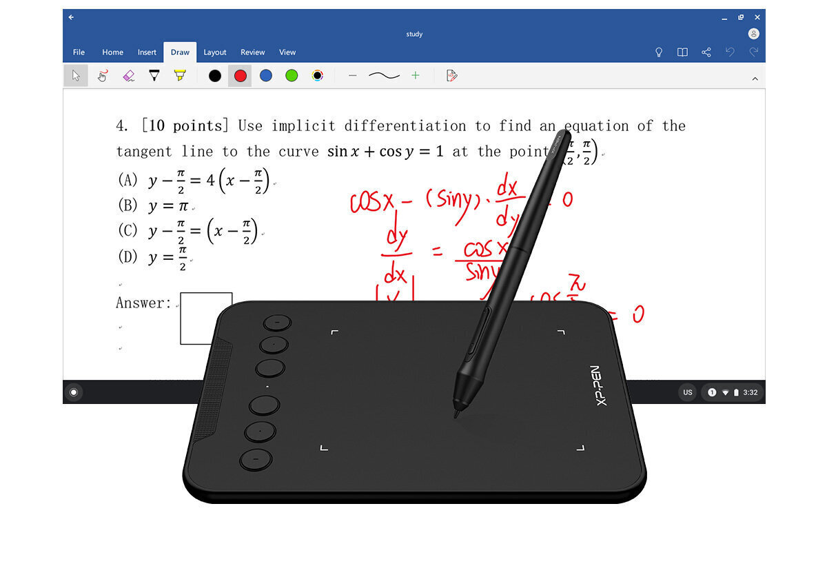 Graafikatahvel XP-Pen Deco Mini 4 hind ja info | Digitaalsed joonistustahvlid | hansapost.ee