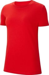Naiste T-särk Nike WMNS Park 20, punane hind ja info | Nike Riided, jalanõud ja aksessuaarid | hansapost.ee
