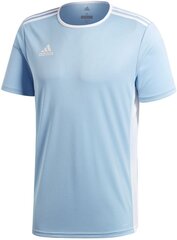 Мужская футболка Adidas Entrada 18 JSY CD8414, синяя цена и информация | Мужская спортивная одежда | hansapost.ee