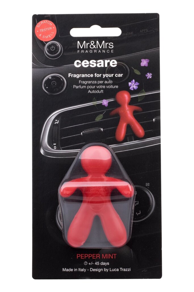 Auto õhuvärskendaja Mr&Mrs Fragrance Cesare Pepper Mint цена и информация | Auto õhuvärskendajad | hansapost.ee