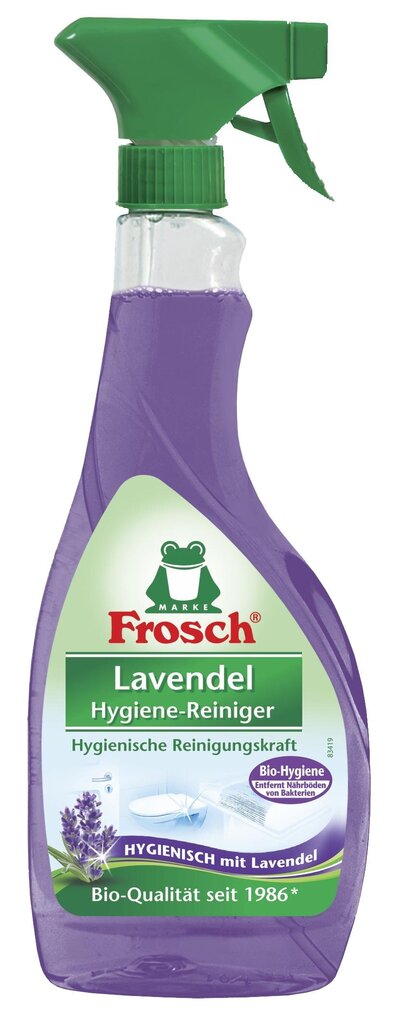 Frosch hügieeniline duši- ja vannitoapuhastusvahend, 500 ml цена и информация | Puhastusvahendid | hansapost.ee