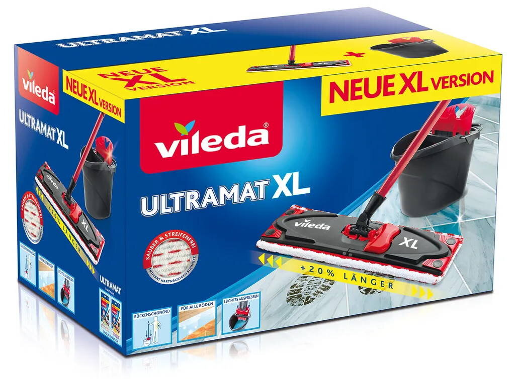 Vileda põranda puhastamise komplekt Ultramax BOX XL, 2-osaline цена и информация | Puhastustarvikud | hansapost.ee