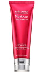 Очищающая пенка для лица и маска Estee Lauder Nutritious Super-Pomegranate Radiant Energy 2-in-1 125 мл цена и информация | Аппараты для ухода за лицом | hansapost.ee