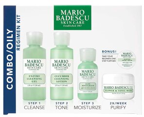 Näonaha hoolduskomplekt Mario Badescu The Regimen Set C/O hind ja info | Näopuhastusvahendid | hansapost.ee