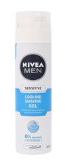 Гель для бритья Nivea Men Sensitive Cooling 200 мл цена и информация | Средства для бритья и косметика | hansapost.ee