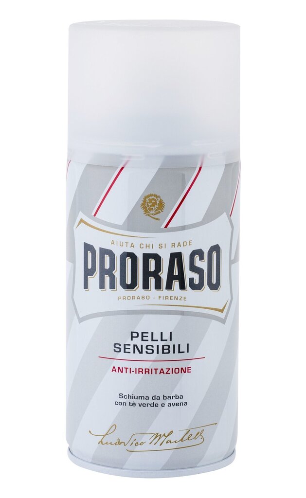 Raseerimise vaht White Proraso (300 ml) цена и информация | Raseerimisvahendid | hansapost.ee