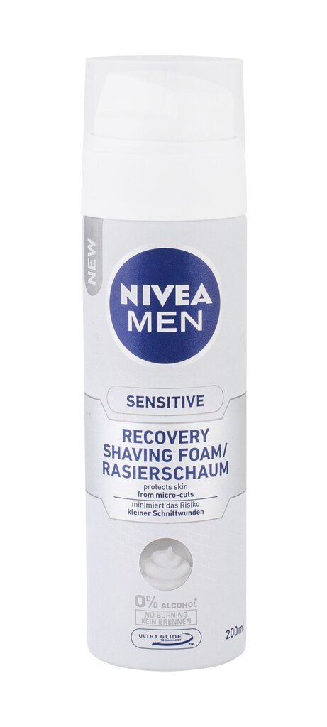 Raseerimisvaht Nivea Sensitive Recovery 200 ml цена и информация | Raseerimisvahendid | hansapost.ee