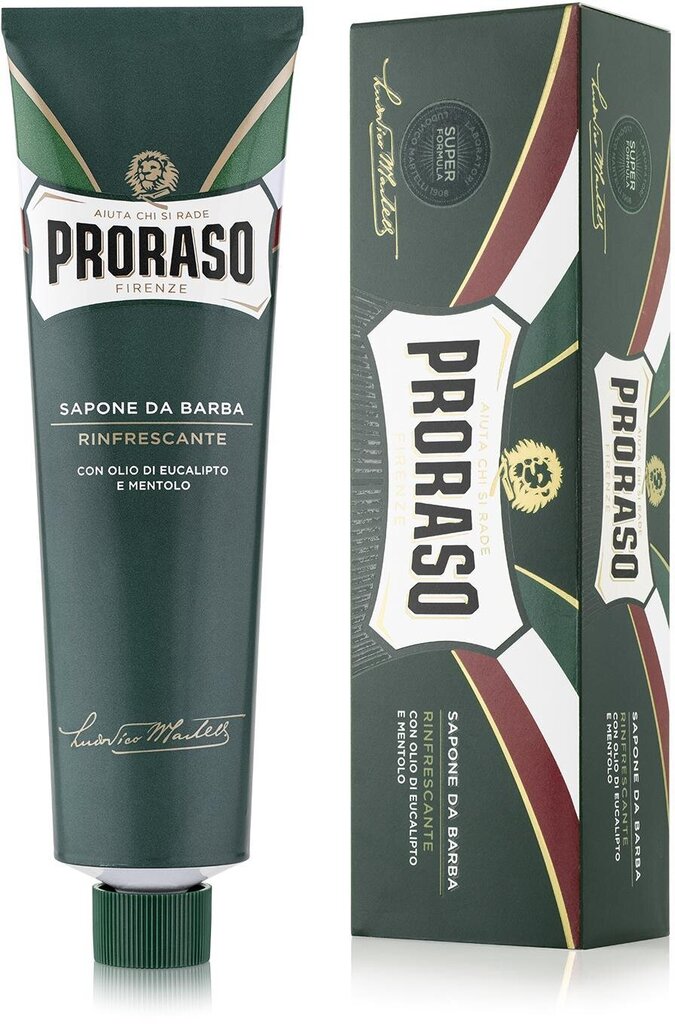 Raseerimiskomplekt Proraso Gino meestele: raseerimiseelne kreem 100 ml + raseerimiskreem 150 ml + raseerimisjärgne näopalsam 100 ml цена и информация | Raseerimisvahendid | hansapost.ee