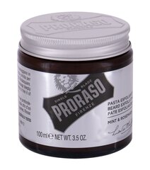 Piparmündi ja rosmariini lõhnaga kooriv habemepasta Proraso 100 ml hind ja info | Proraso Parfüümid, lõhnad ja kosmeetika | hansapost.ee
