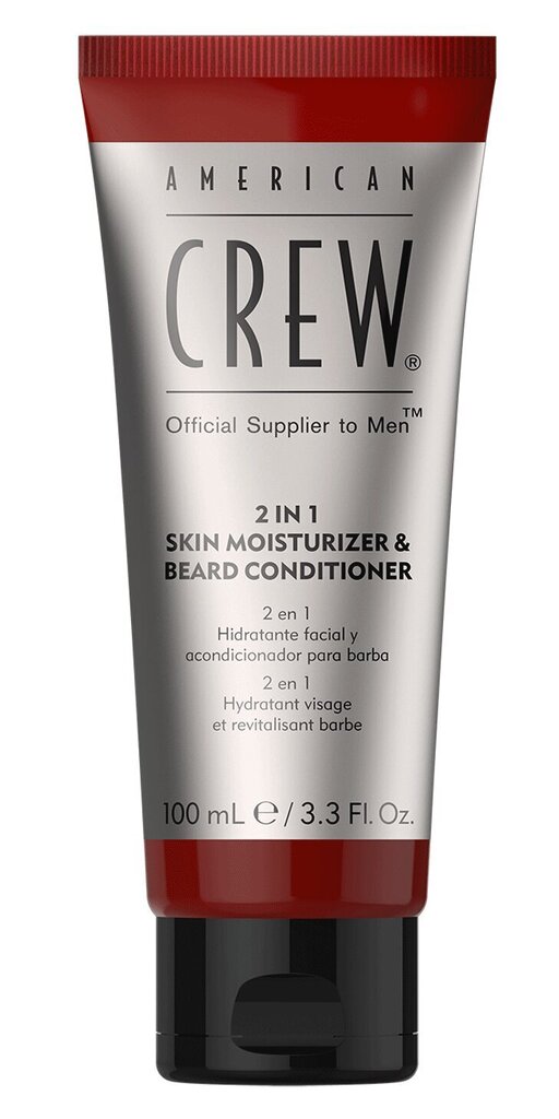 Naha niisutaja ja habemepalsam meestele American Crew 2-in-1 Moisturizer 100 ml hind ja info | Raseerimisvahendid | hansapost.ee