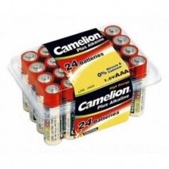 AAA Camelion щелочные батарейки  (24 шт.) цена и информация | Батарейки | hansapost.ee