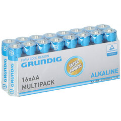 Grundig Alkaline AA батарейки, 16 шт цена и информация | Батарейки | hansapost.ee