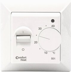 Comfort 501 peidetud termostaat koos põranda temperatuurianduriga 14A; 3200W; 230V hind ja info | Comfort Heat Kütteseadmed | hansapost.ee