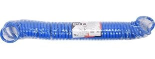 Шланг спиральный с насадкой (полиуретан) L-10м d-8мм Yato (YT-24208) цена и информация | Прищепки | hansapost.ee