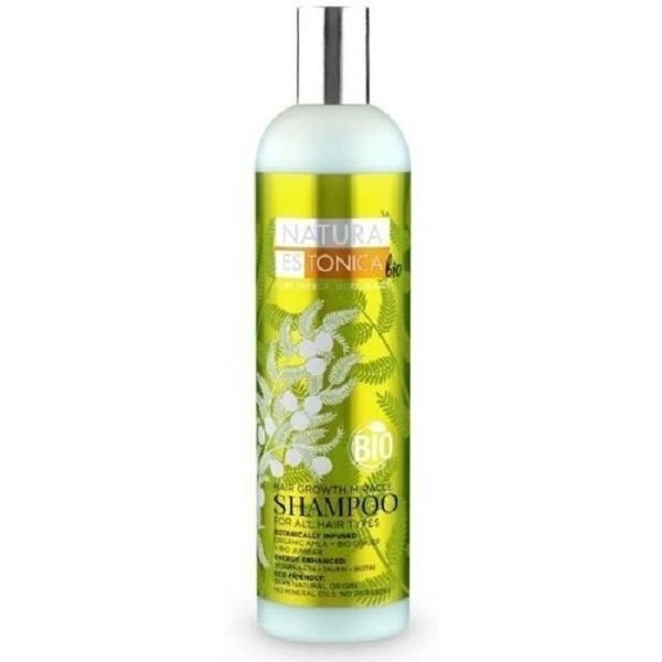 Natura Estonica šampoon Growth Miracle kõikidele juuksetüüpidele 400 ml цена и информация | Šampoonid | hansapost.ee