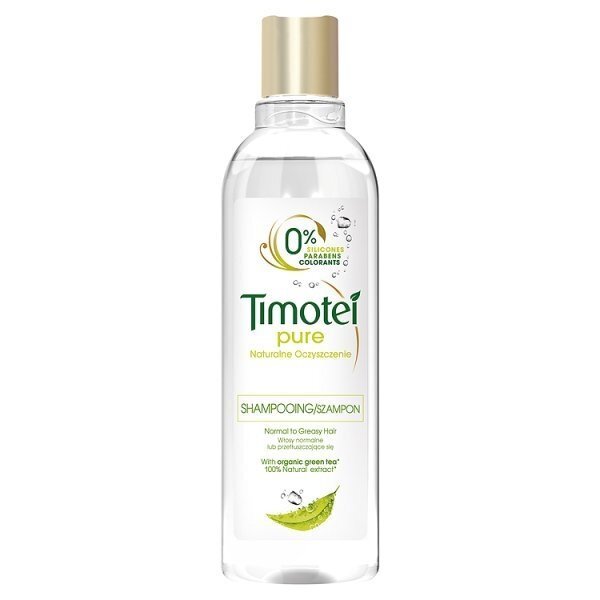 Õrn šampoon rohelise tee ekstraktiga Timotei Pure 400 ml цена и информация | Šampoonid | hansapost.ee