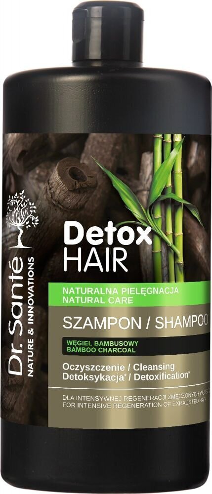 Šampoon Dr.Sante Detox, 1000 ml цена и информация | Šampoonid | hansapost.ee