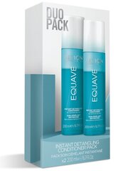 Pihustatav niisutav juuksepalsam Revlon Professional Equave 2 x 200 ml hind ja info | Juuksemaskid, õlid ja seerumid | hansapost.ee