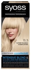 Syoss Color juuksevärv 13-5 Plaatinablondeerija hind ja info | Syoss Parfüümid, lõhnad ja kosmeetika | hansapost.ee
