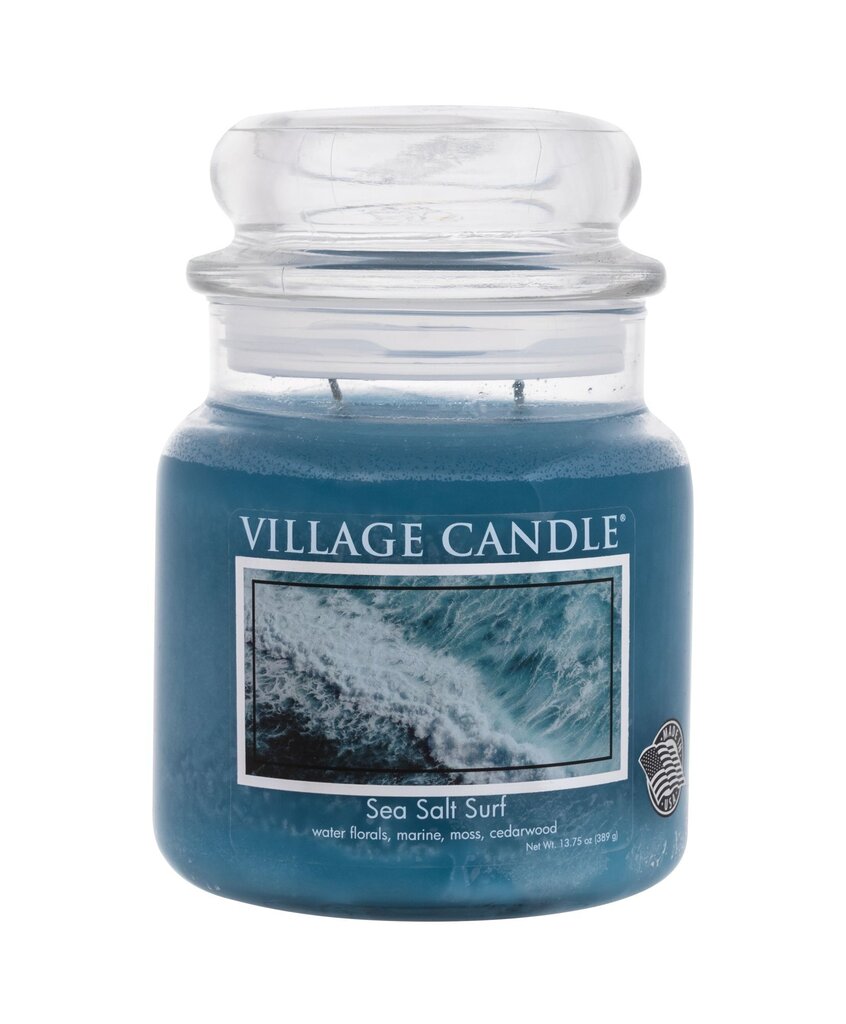 Lõhnaküünal Village Candle Sea Salt Surf 389 g цена и информация | Küünlad, küünlajalad | hansapost.ee