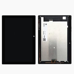 Tahvelarvuti ekraani ja puuteplaadi komplekt Lenovo Tab 2 A10-30 black ORG hind ja info | Tahvelarvuti lisatarvikud | hansapost.ee