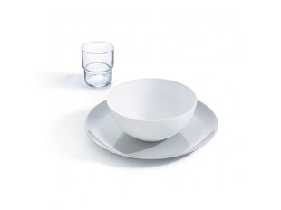 Luminarc обеденная тарелка Diwali светло-серая, 25 см цена и информация | Посуда, тарелки, обеденные сервизы | hansapost.ee