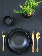 Lauanõude serviis Black, 18 tk price and information | Tableware and tableware sets | hansapost.ee