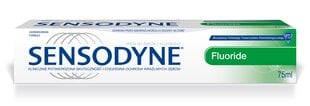 Hambapasta Sensodyne Fluoride, 75 ml цена и информация | Зубные щетки, пасты | hansapost.ee