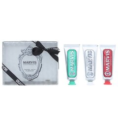 Hambapasta komplekt Marvis 3 x 25 ml hind ja info | Hambaharjad, hampapastad ja suuloputusvedelikud | hansapost.ee