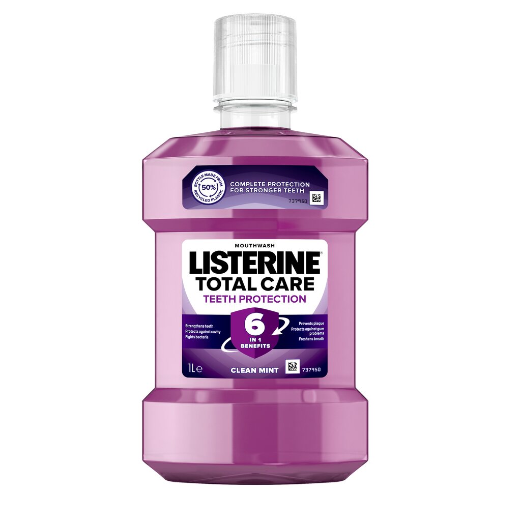 Suuloputusvedelik Listerine Total Care 6in1 1000 ml hind ja info | Hambaharjad, hampapastad ja suuloputusvedelikud | hansapost.ee