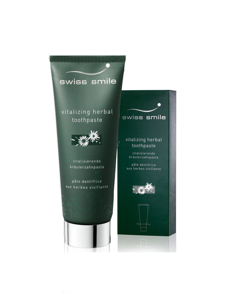 Taastav hambapasta Swiss Smile Vitalizing Herbal Night 75 ml цена и информация | Hambaharjad, hampapastad ja suuloputusvedelikud | hansapost.ee