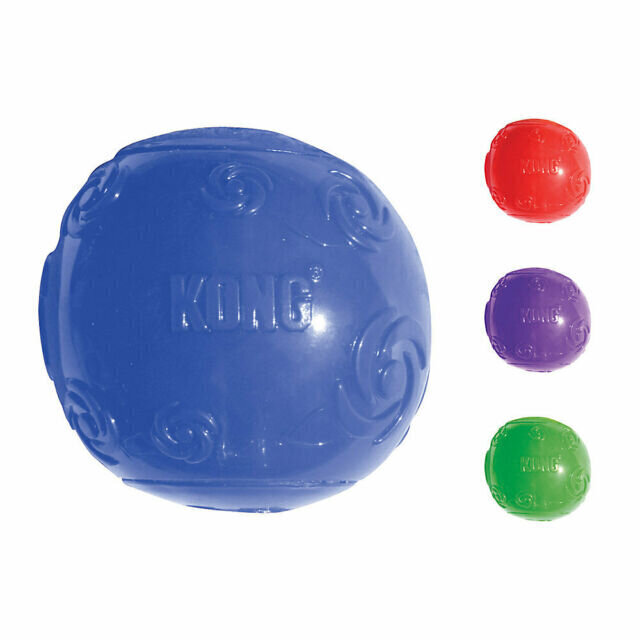 Kong pall koertele Squeezz Ball, M, 6 cm hind ja info | Koerte mänguasjad | hansapost.ee
