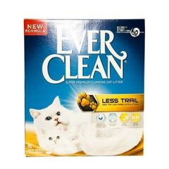 Наполнитель для кошачьего туалета Ever Clean less trail, 6л цена и информация | Наполнитель для кошек | hansapost.ee