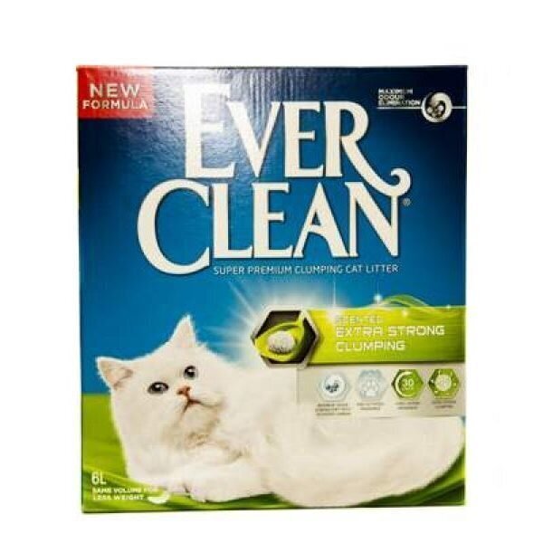 Kassiliiv Ever Clean extra strong clumping scented, 6kg цена и информация | Kassiliiv | hansapost.ee