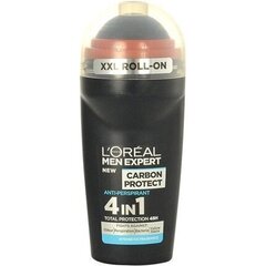 L'Oreal Paris Men Expert Carbon Protect roll-on deodorant meestele 50 ml hind ja info | Deodorandid | hansapost.ee
