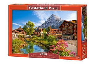 Pusle Castorland Kandersteg, Šveits, 500 tk hind ja info | Pusled lastele ja täiskasvanutele | hansapost.ee
