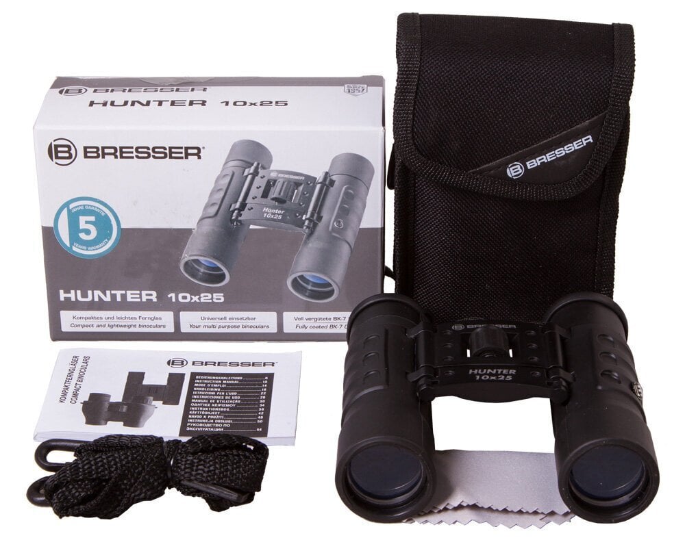 Binokkel Bresser Hunter 10x25 цена и информация | Binoklid | hansapost.ee