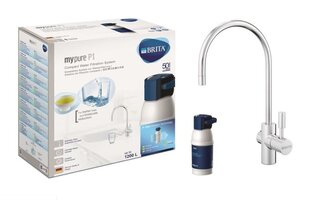 Vee filtreerimissüsteem BRITA Mypure P1 цена и информация | Фильтры для воды | hansapost.ee