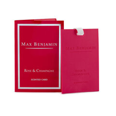 Ароматическая карточка Max Benjamin Rose & Champagne цена и информация | Ароматы для дома | hansapost.ee